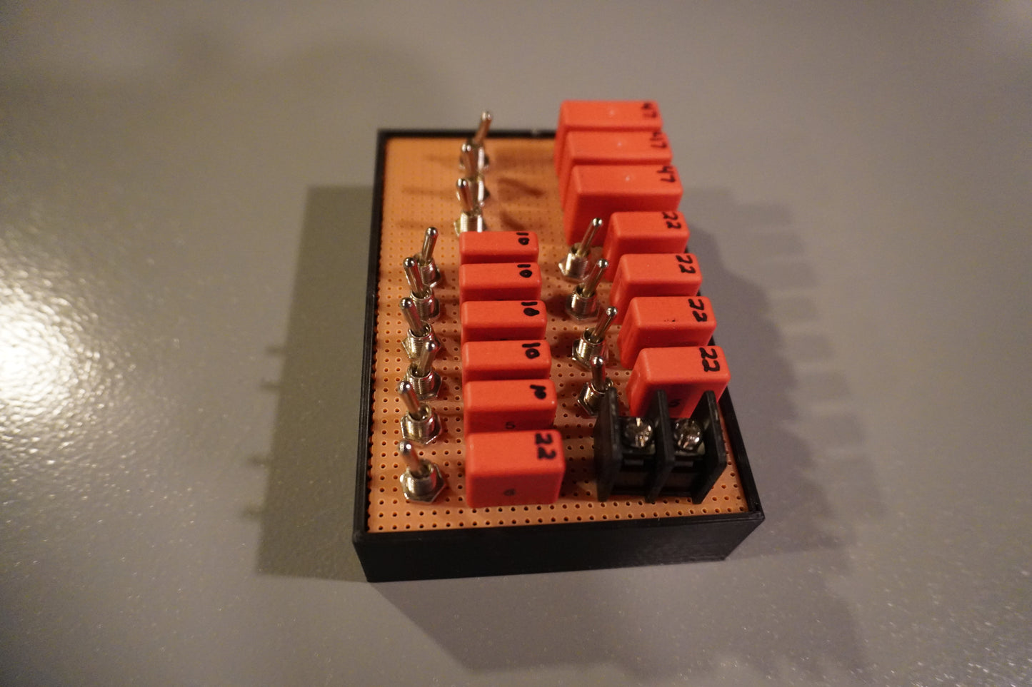 Adjustable Capacitor bank