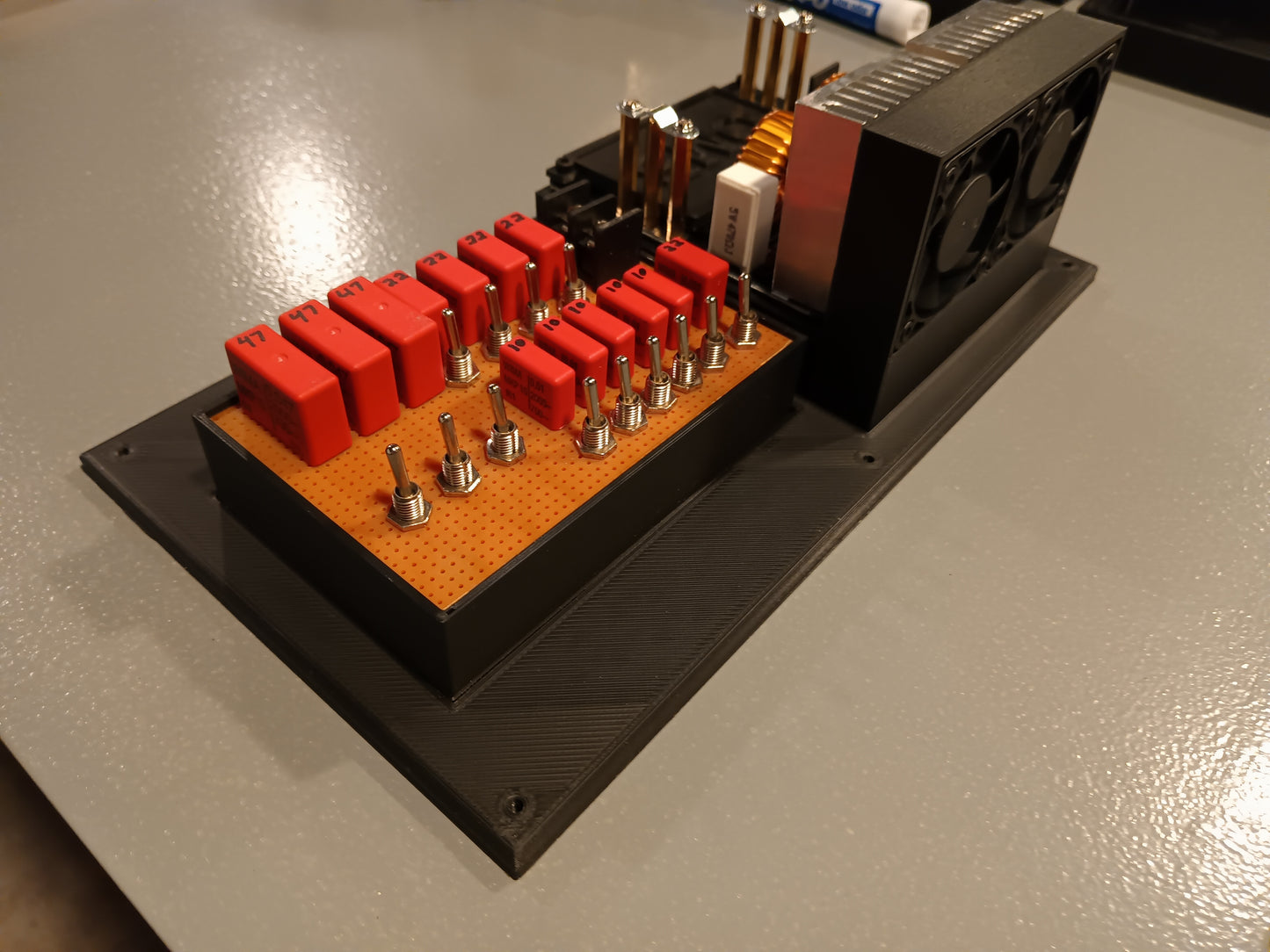 Zvs Driver 1000w with a adjustable capacitor Bank for tesla coils