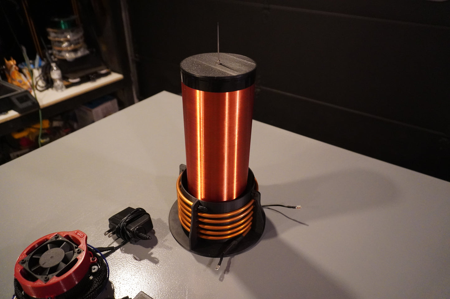 Tesla Coil "Red Winding"