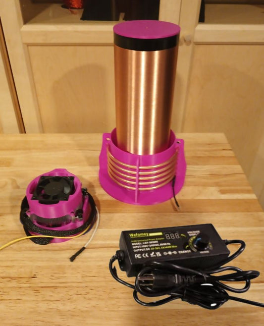 Tesla coil PINK