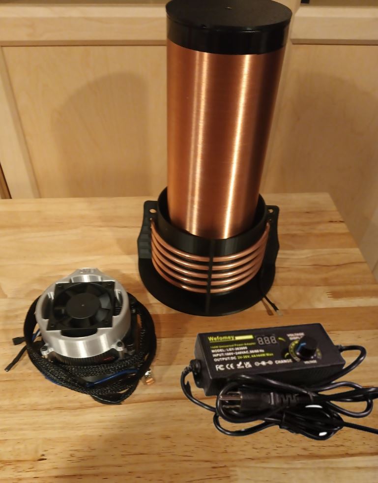 Tesla Coil with Slayer Exciter circuit