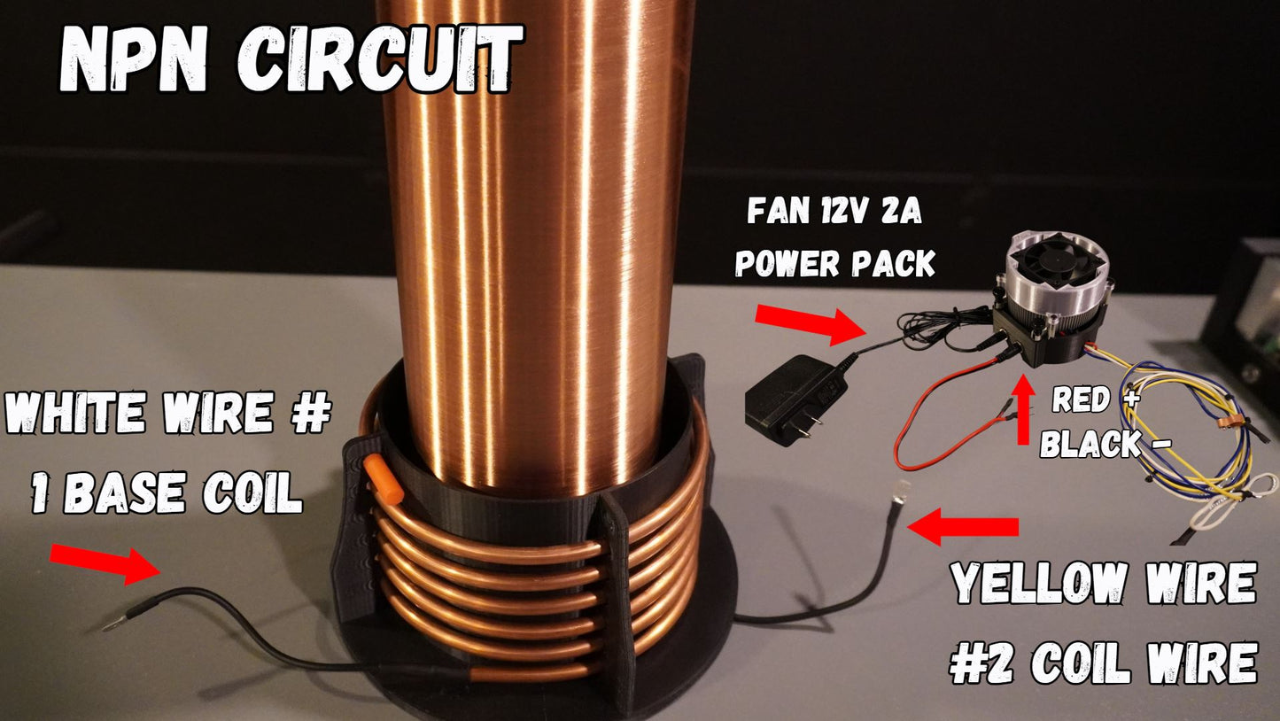 Tesla Coil "Red Winding"